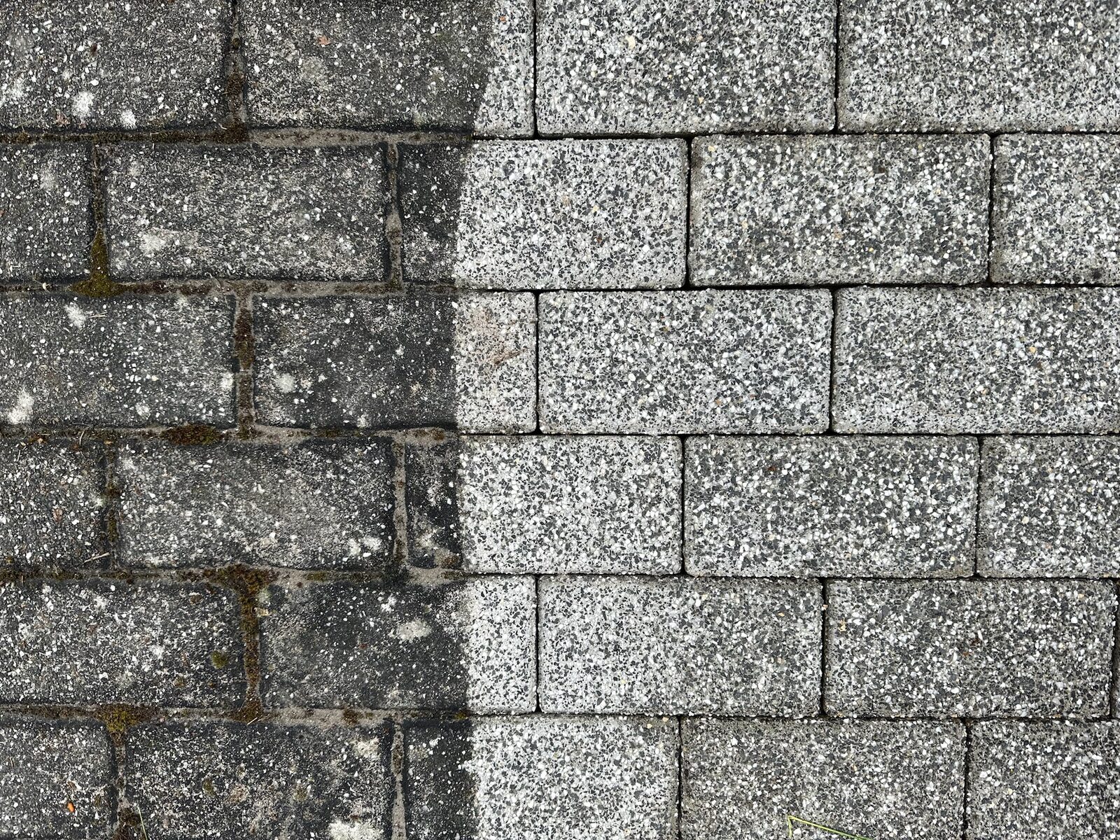 Surface d'essai — nettoyage pierres naturelles Cleanix