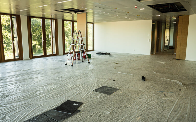 Nettoyage de fin de chantier après travaux au Luxembourg — Cleanix